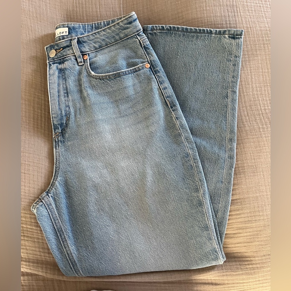 LOFT straight jeans